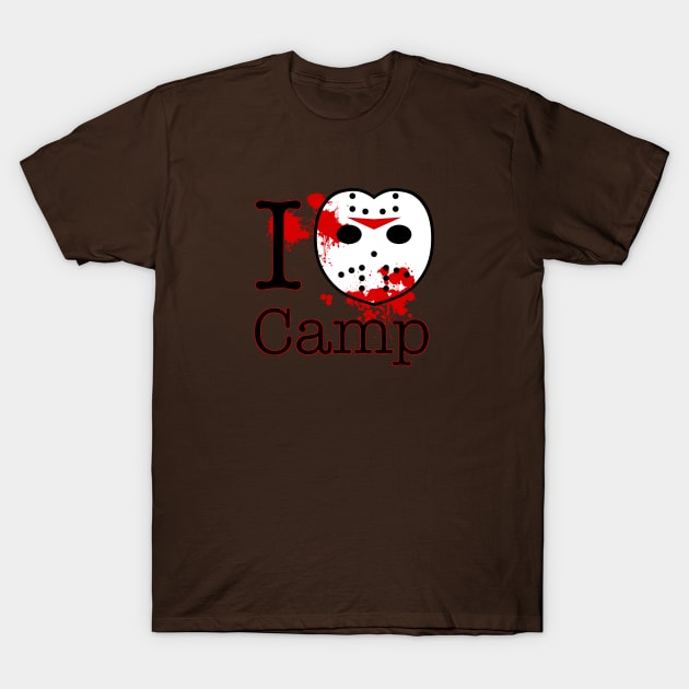 I Love Camp T-Shirt by jbensch